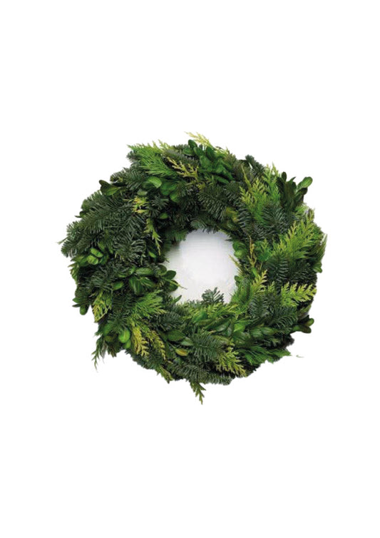 Nobilis kerstkrans 40 cm MIX